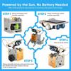 Enhanced 13-in-1 DIY Solar-Powered Robot Car Kit