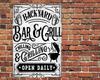 Backyard Bar Grill Sign Metal Aluminum X Chilling Grilling Open Daily BBQAluminum