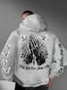 Only God Can Judge Me Praying Hands Dove Cross Graphic Hoodie Men Women Vintage Gothic Streetwear Pullover Sweatshirt Harajuku Hip Hop Daily Wear Top