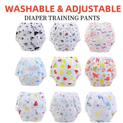 Baby Training Pants Underwear Washable Diapers Reusable Cotton Breathable Diapers