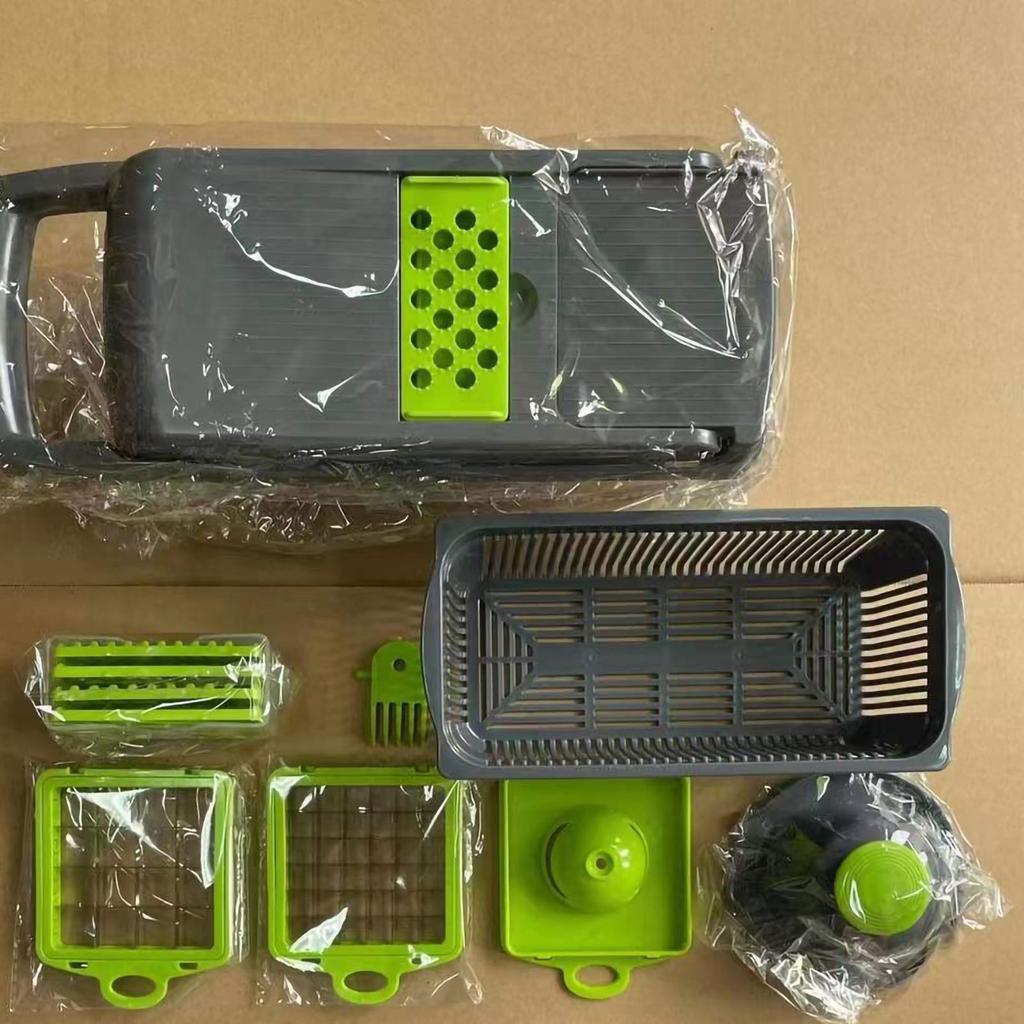 Vegetable Cutter Grater Plastic Metal Potato Carrot Chopper Multifunctional Kitchen Accessories
