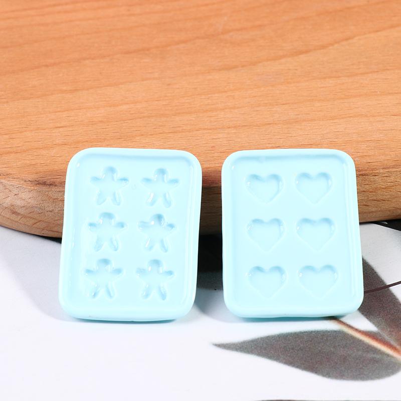 1/12 Dollhouse Miniature Accessories Mini Plate Dollhouse Miniature Baking Tray For Doll House Decoration