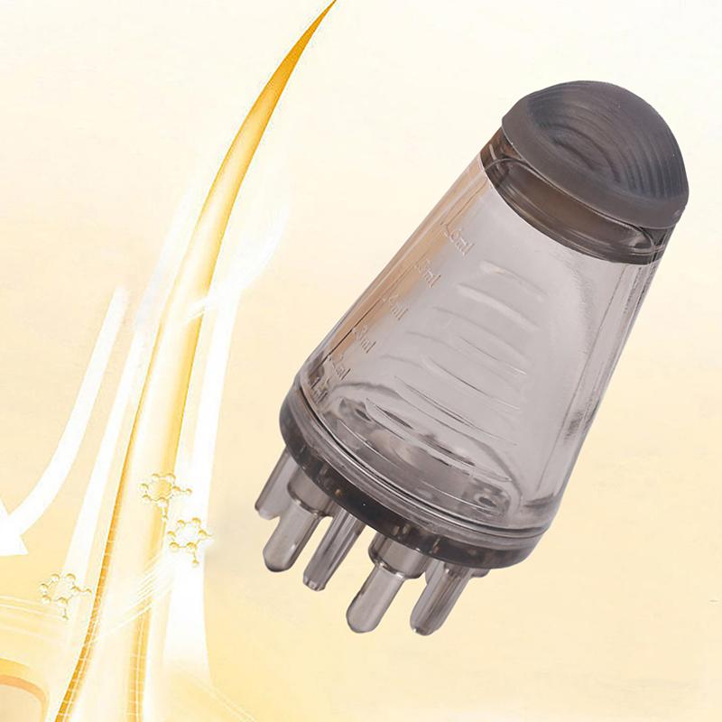Scalp Applicator Hair Regrowth & Styling Solution Guide Comb Hexagon Head Oil Roller Ball Massage Comb Massage Relaxation Tools