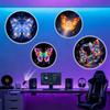 Creative Dreamy Butterfly Pattern Themes Usb Projection Light For Room Ceiling Background Decoration