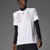 Adidas X Mercedes-Amg Petronas F1 Team Comfortable Simple Soft Short Sleeve Racing T-Shirt Men Tops White Black JX5798