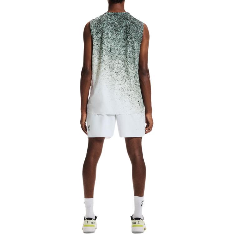 On Court Tank Fade Gradient Round Neck Sweat-Wicking Vest Men Tops 1MG11190250
