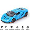 1:32 Scale Lambo LP770-4 Diecast Alloy Model Car Toy, Pull Back Vehicle with Sound and Light for Kids Adults Gift Collection