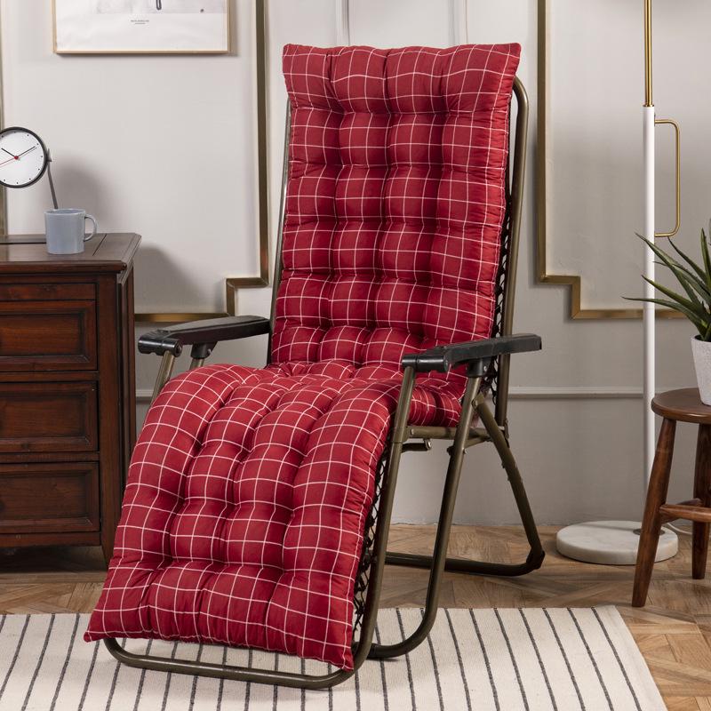 48x120cm Long Chair Couch Seat Cushion Pads Recliner Chair Cushion Garden Lounger Mat