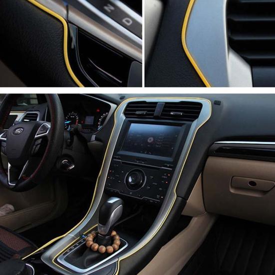 5m Flexible Trim Car Interior Strip for Moulding Exterior Strip Decorative Line