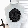 Handmade Flower Appliques Silk Flower Brooch Craft Dance Costume Decors Large 3D Flower Patches Clothing Sewing Ornament
