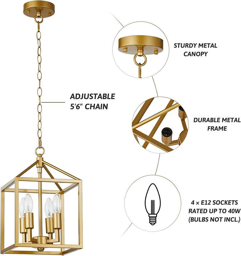 Vintage Industrial Pendant Light for Living Room and Restaurant - American Country Style