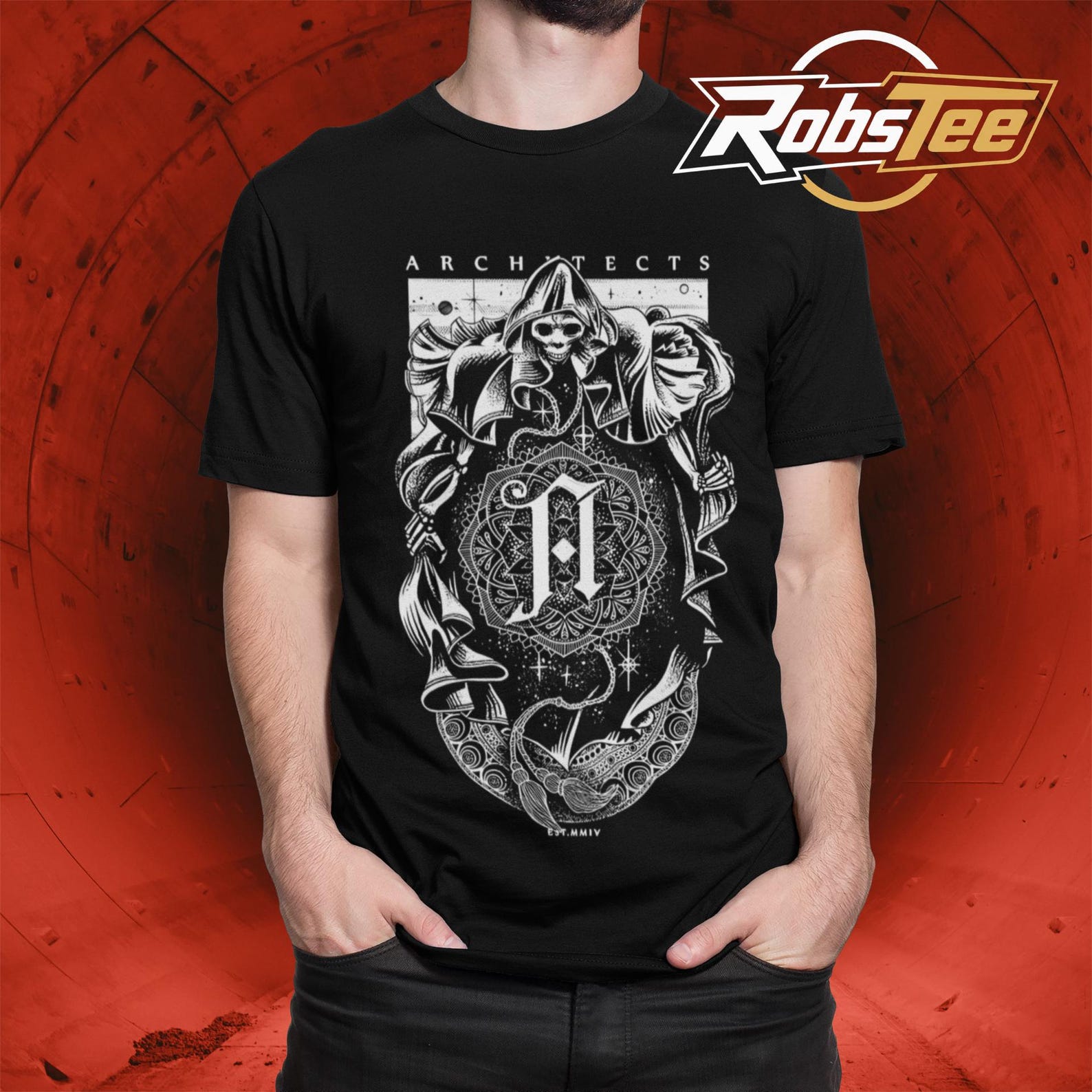 Architects T-Shirt, Holy Hell Album Graphic Tee, Modern Metalcore Fan Gift L