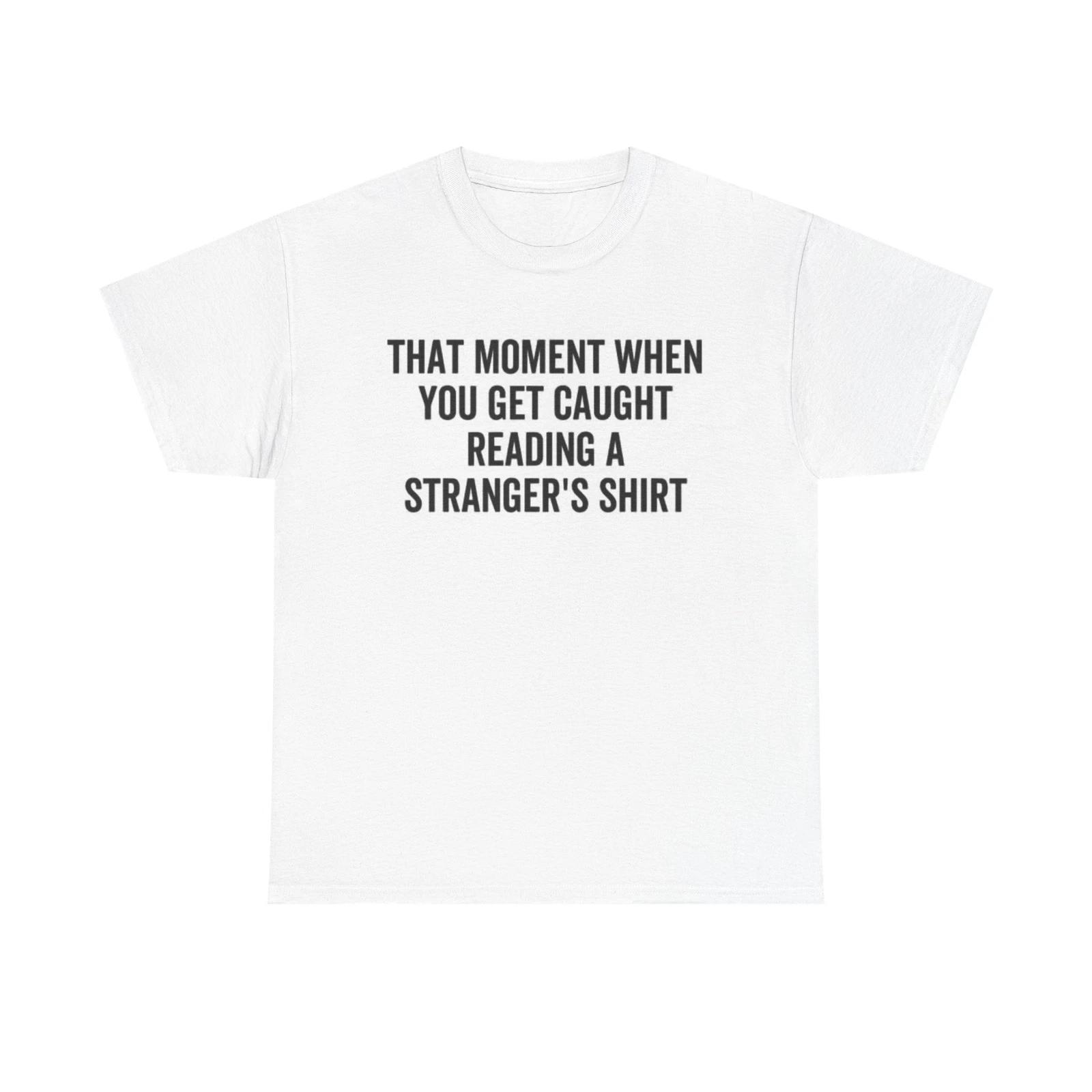 Men s and Women s T-shirts Funny Reading L