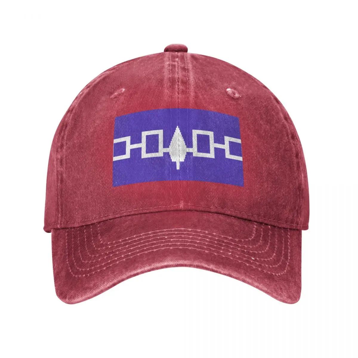 Iroquois Confederacy Canadian Flags Baseball Cap Trucker Cap Snap Back Hat Hat Unisex New In The Hat Womens Beach Visor Unisexs
