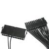 1pcs 30cm 24pin Dual PSU Power Supply Splitter Adapter Cable For ATX Motherboard
