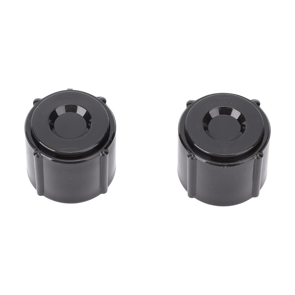 2pcs Low Point Drain Seals and Caps Compatible with 1 2 Inch Hot Cold Water Lines for RV Travel Trailer