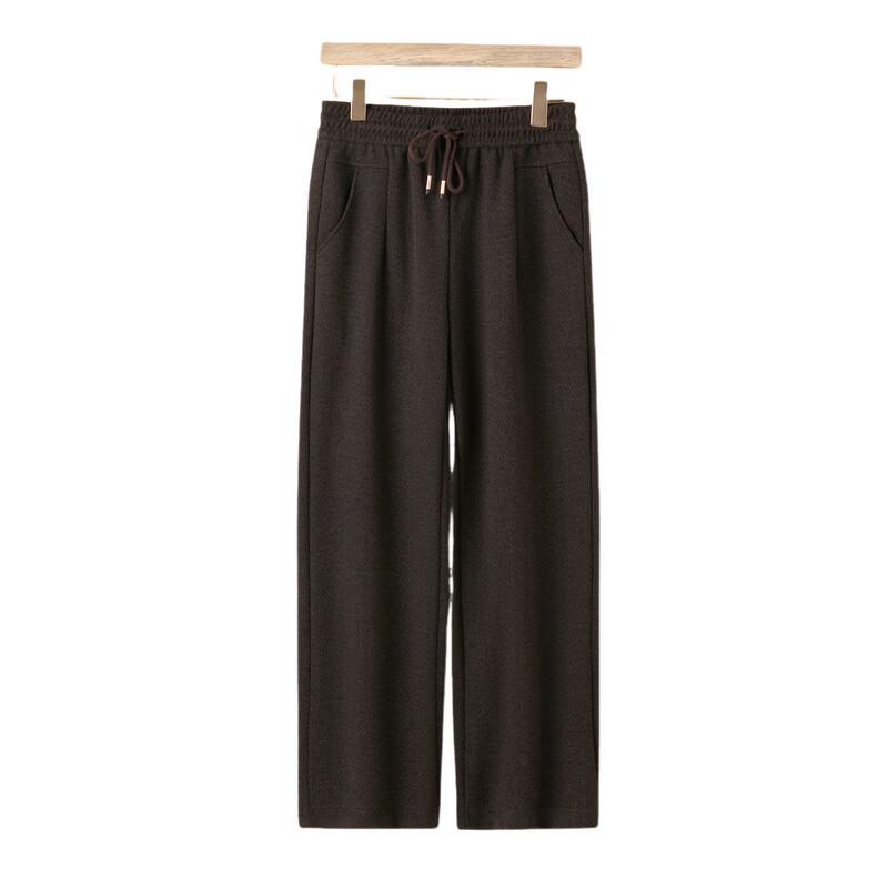 Hodo Women's High-Waisted Loose Casual Straight-Leg Pants