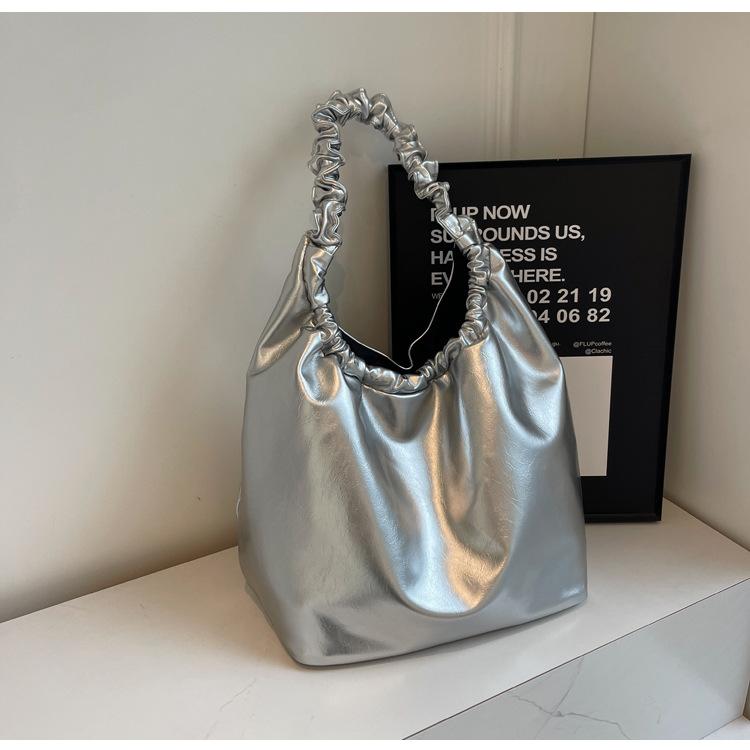 

Сумки через плечо для женщин Дизайнерские сумки Универсальная ручная сумка-тоут для женщин Сумки через плечо Кошельки и дамские сумочки one size серебряный