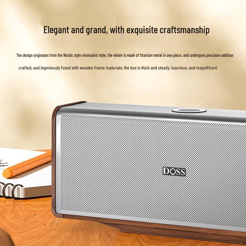 DOSS Magic Brick 100 HiFi Bluetooth Speaker CN Plug (adapter Included) (CN Version)