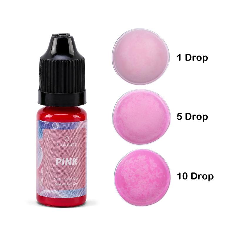 18 Colors 10ml Liquid Dye Candle Resin Pigment Colorant Resin Soy Wax Dye for DIY Candle Soap UV Epoxy Resin Mold Crafts Making
