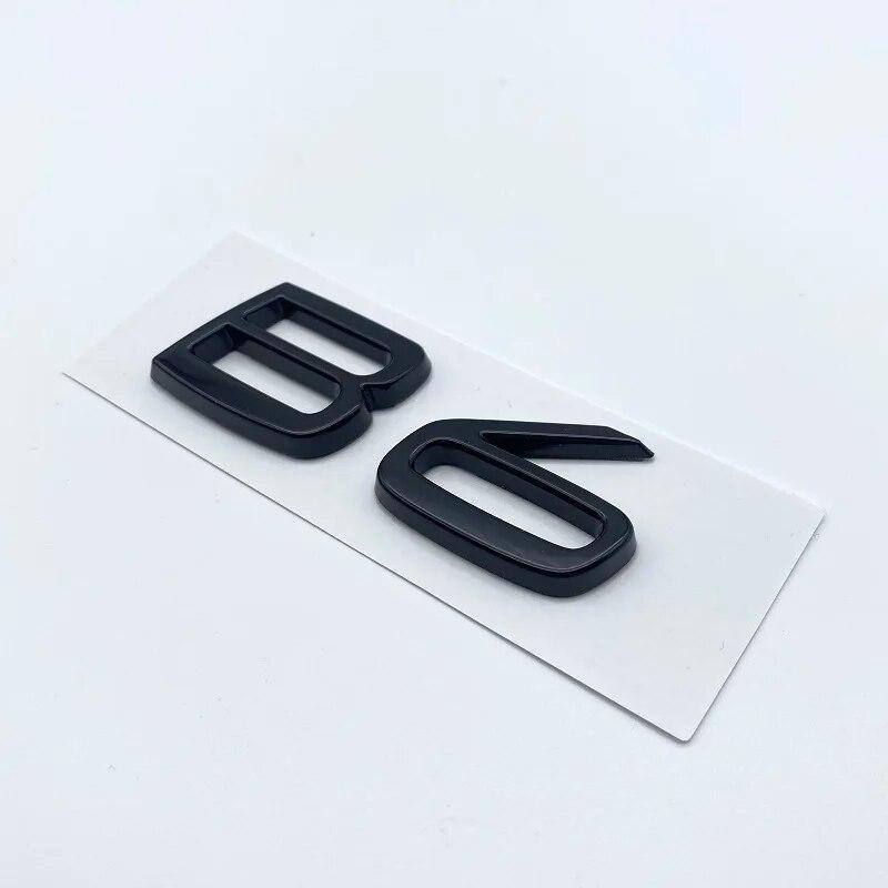 3D AWD T5 T6 T8 B5 B6 Logo Emblem Badge Decal Car Sticker for Volvo S40 S60  S80 S90  Car Trunk Letters Numbers Emblem