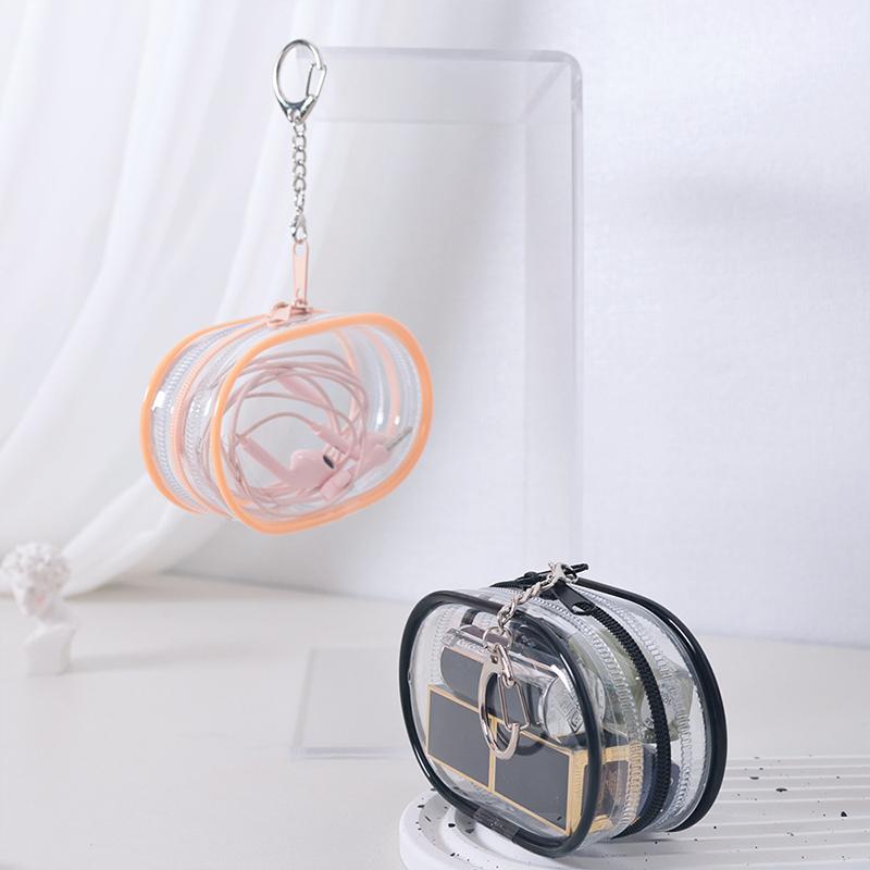 

Портативная сумка, многоцелевая организация, защита кабеля, визуальный органайзер для кабеля передачи данных, прозрачное цифровое зарядное устройство для путешествий и пикников