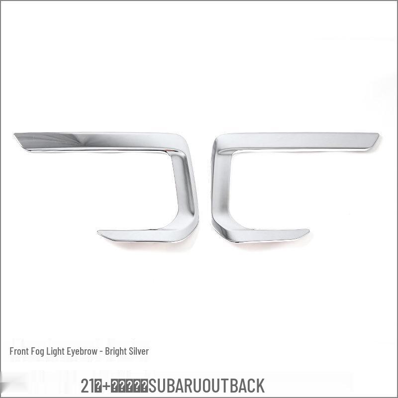 21 Subaru Outback Front Wind Knife Trim & Rear Fog Light Frame Exterior Accessory