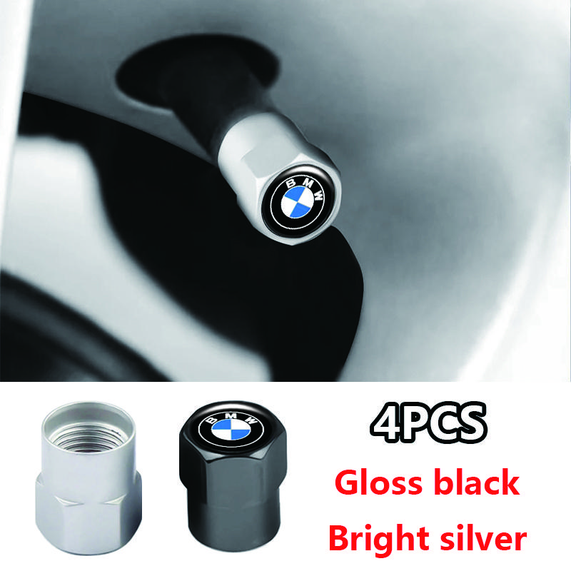BMW Blue White logo Car Wheel Tire Valve Caps Air Stem For BMW E36 E46 E60 E90 G30 G11 F15 X5 F10 F30 G20 Tyre Plug Accessories