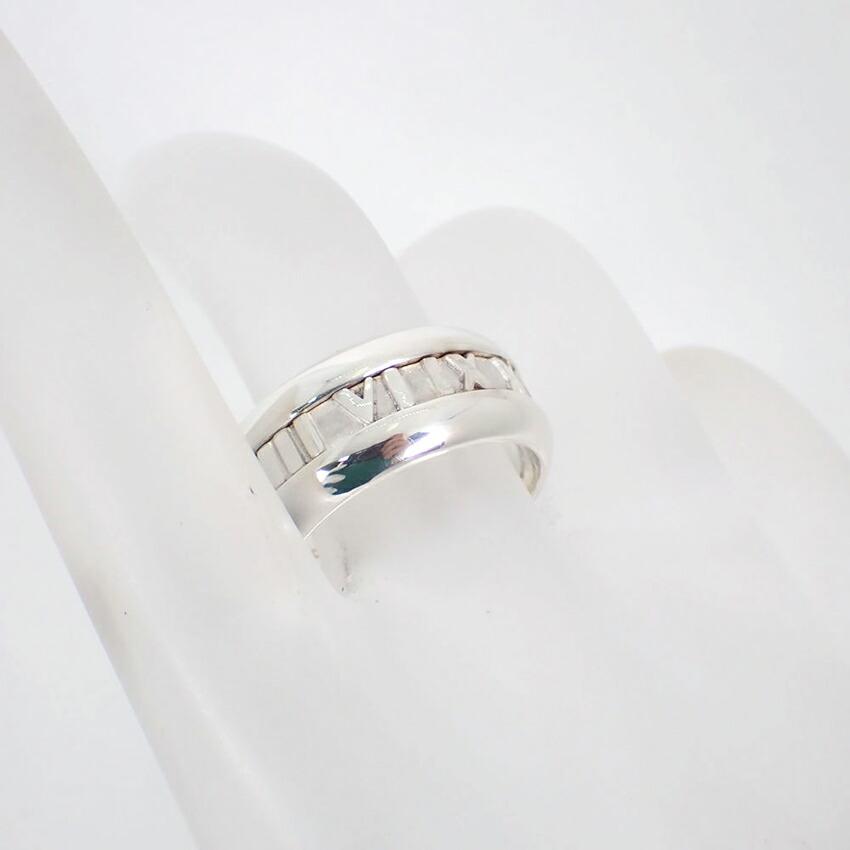 [Pre-owned] TIFFANY 925 Atlas Wide Ring / Size 16 / j51-7