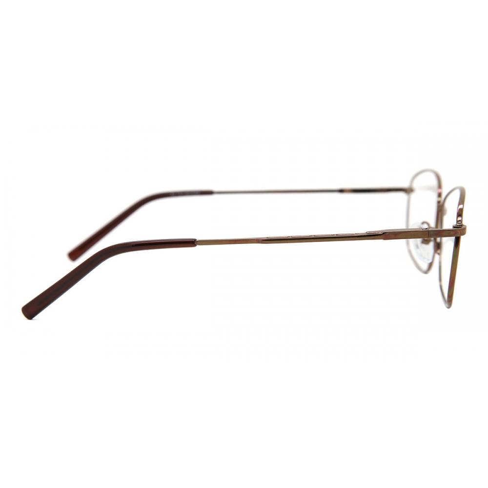 Full Rim Square Brown Smartbuy Collection Erica Asian Fit 638c Fashion Unisex Eyeglasses