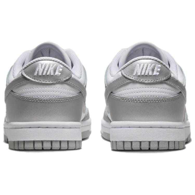 New Nike Dunk Low Metallic Silver Women's FV1311-100