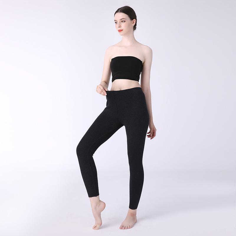 

Унисекс шерстяные брюки средней посадки: Плотный, Стройнящий, Холодостойкий для Осени и Зимы 3XL