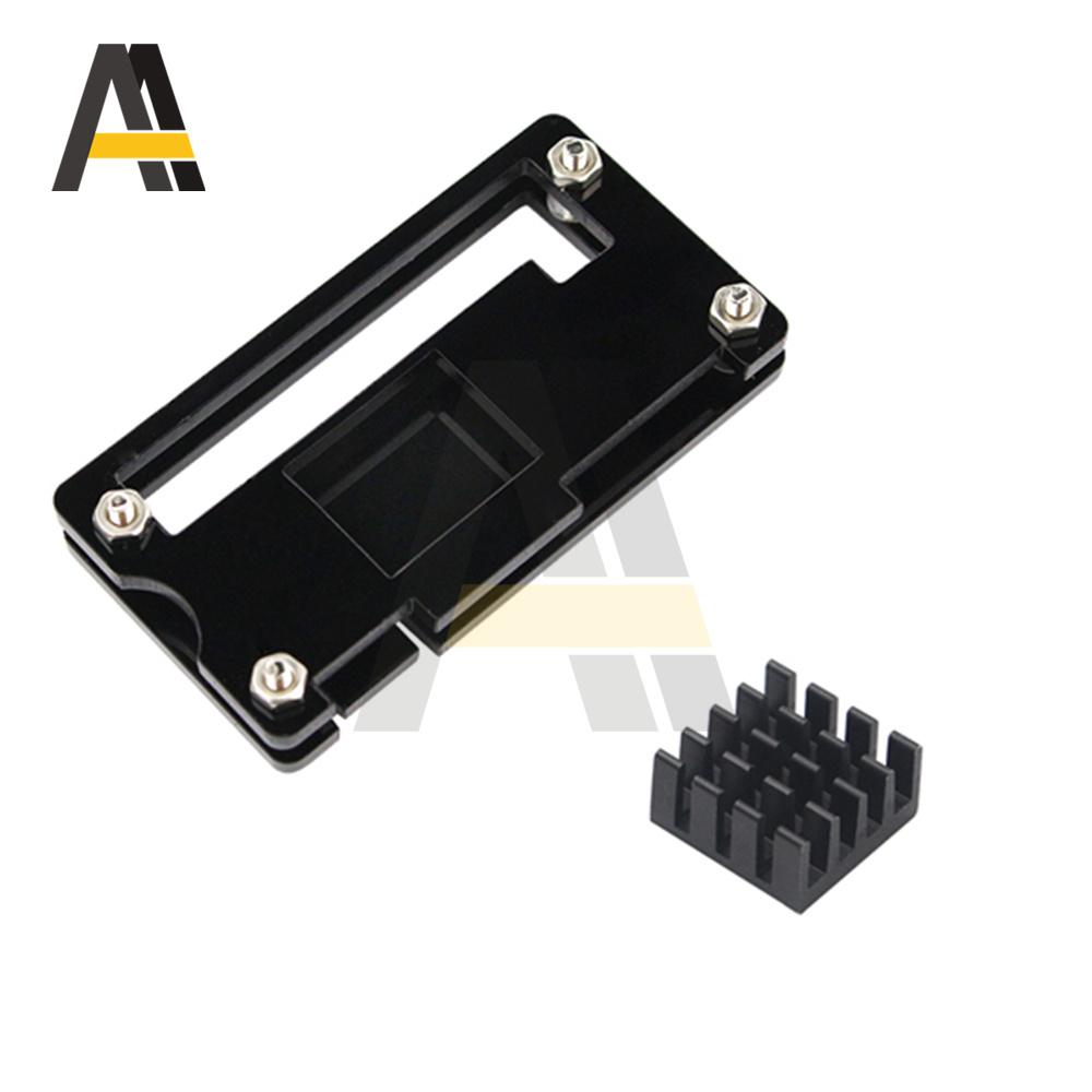 Raspberry Pi Zero 1.3 / 2 / W / WH Acrylic Case + Heat Sink for Raspberry Pi Zero V1.3 Acrylic Case with Heat Sink