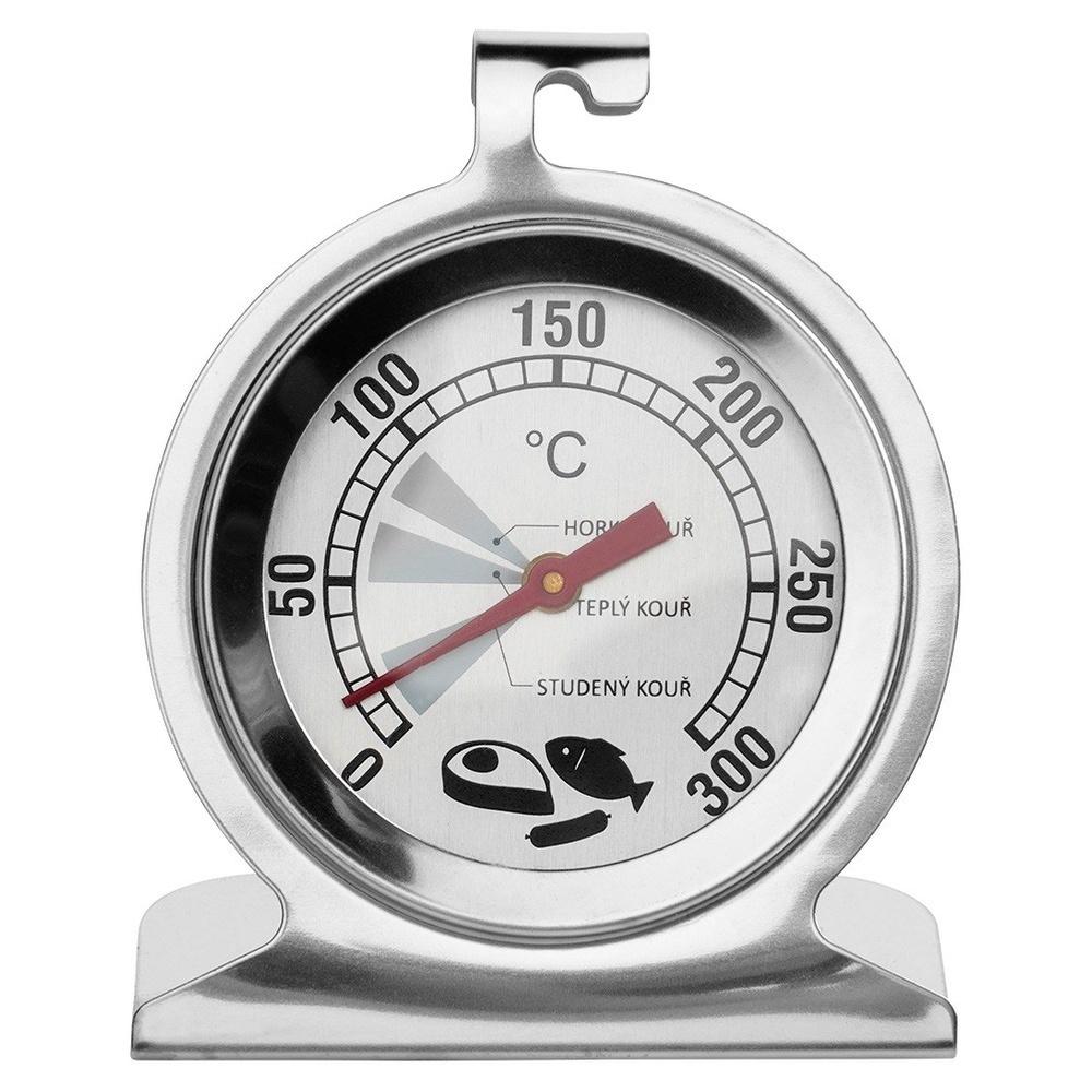 Thermometer for Oven, Smoker, Baking, Steel, Kitchen, up to +300°C
