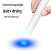 Portable Mini UV Nail Art Lamp - Rechargeable Handheld Light for Nail Tips