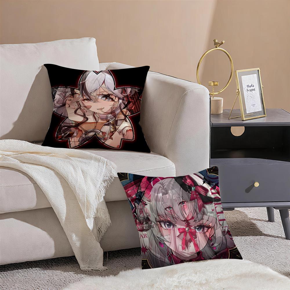 Carlotta Montelli W-Wuthering Waves Kissenbezug Muster Gedruckter Kissenbezug Für Wohnzimmer Sofa Kissenbezug & Schlafzimmer Dekoration
