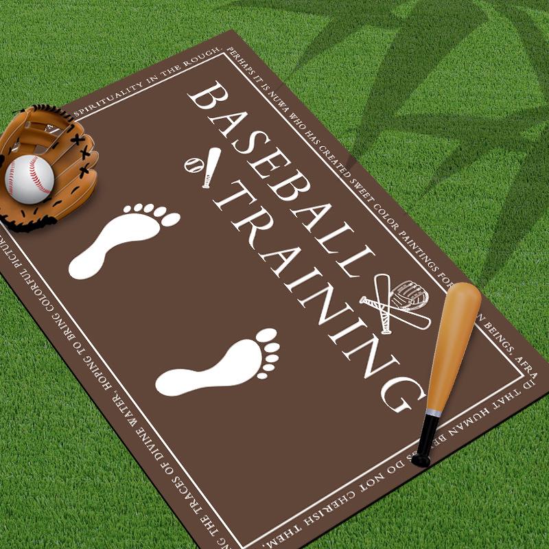 Anti-Slip Noise Reduction Baseball Training Mat for Kids