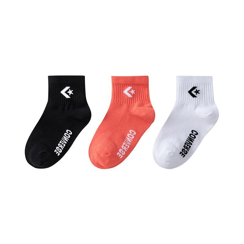 Носки Converse 3 пары Чисто-белые Детские Возраст 3-7 лет CV2433027PS-003 5/7