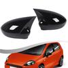 2pcs Left Right Side Mirror Covers Exterior Mirror For Fiat 500 2007-2025 For Fiat Punto 2005-2018 Side Mirror Decoration