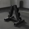 V-Shape Dumbbell Rack Heavy-Duty Weight Storage Organizer Long-Lasting