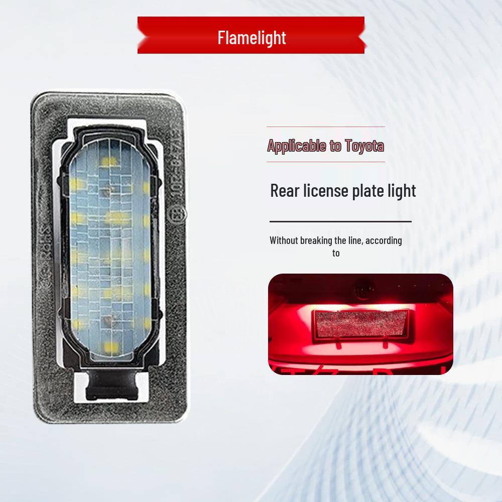 LED License Plate Lights for 2014-2020 Toyota Corolla - Available Now
