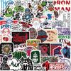 50 Avengers Cartoon Character Stickers - Waterproof, Self-Adhesive for Scrapbooks & Graffiti