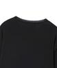 BEYOND CLOSET [Collection Line] Soft Wool Long Sleeve Black
