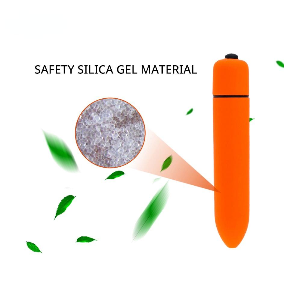 9 Colors 10 Speed Mini Bullet Dildo Vibrator Clitoris Stimulator Sex Products AV Stick Anal Sex Toys for Women Masturbator