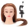 Synthetic Fiber Mannequin Head Hairdresser Training Head Cosmetology Doll Head