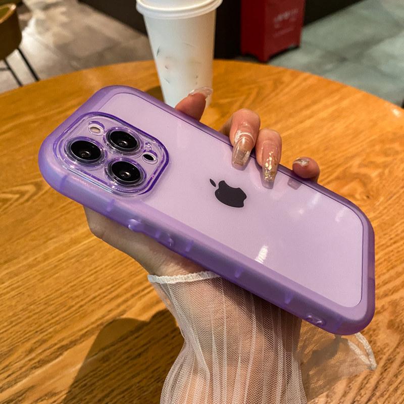 Transparent Camera Protection Phone Case For Iphone 13 Pro Max 11 Xs Xr X 12 11 Pro Max 13 14 Shockproof Bumper Soft Clear Cover