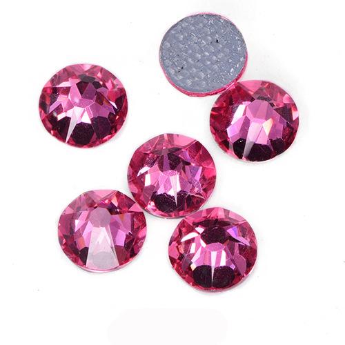 High Imitation Austrian Glass Hot Diamond Rhinestone Hot Melt Adhesive Eight Big Eight Small Diy Creative Clothing Accessories