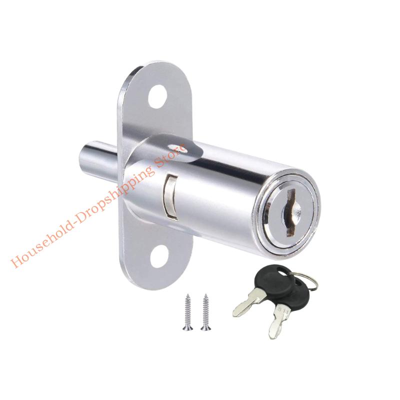 85AD Precisions Cabinet Locking Cylinder Steel Construction Sliding Door Security Device