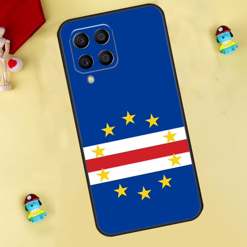 Cape Verde Flag Coat of Arms Case For Samsung Galaxy M31 M21 M35 M12 M13 M14 M15 M06 M16 M36 M56 M53 M32 M52 M55 M34 M54