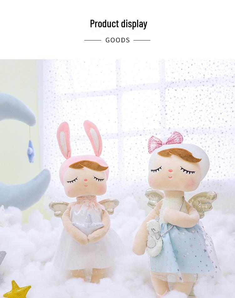 Mitu Angel Fashion Plush Doll - Rag Doll Toy for Girls